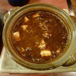 麻婆豆腐土鍋仕立て