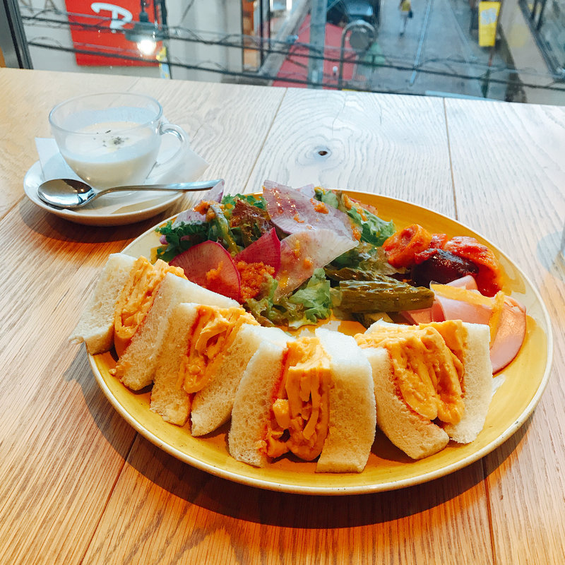 三浦野菜の三種デリと出汁巻たまごサンド(TODAY'S SPECIAL 自由が丘 （【旧店名】TODAY'S TABLE）)