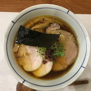 鶏出汁中華(別邸三く 中華㐂蕎麦 萃)