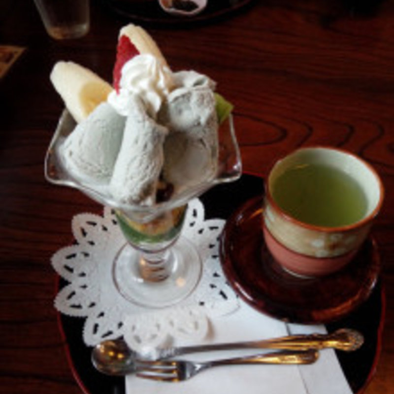 冬パフェ(茶房 菊泉)