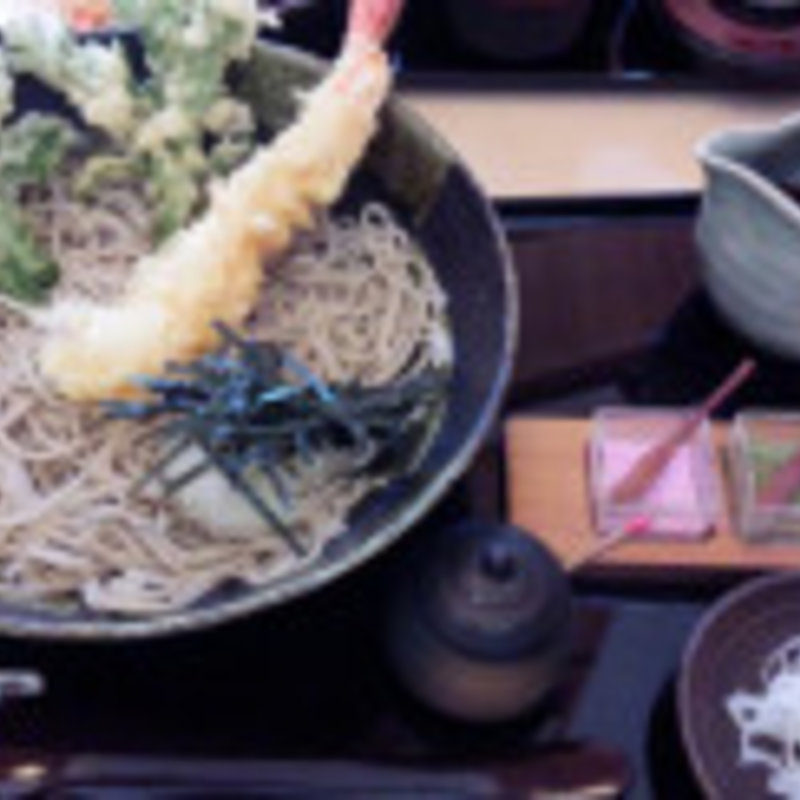 冷やし海老蕎麦(そば匠 喜の家)