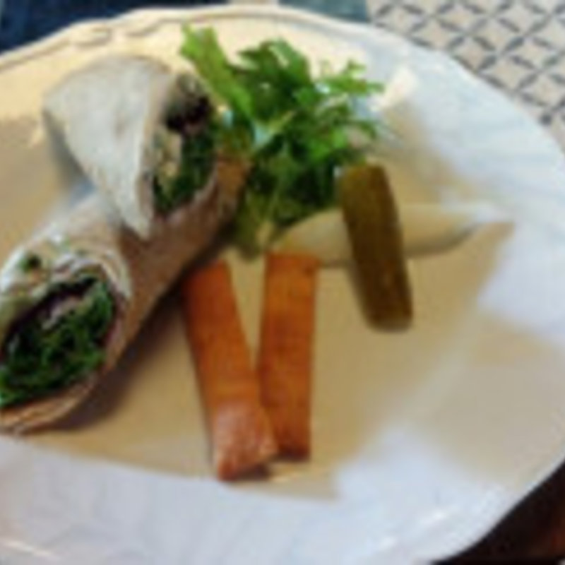 クレープとケーキセット(日和茶房 （ヒワサボウ）)