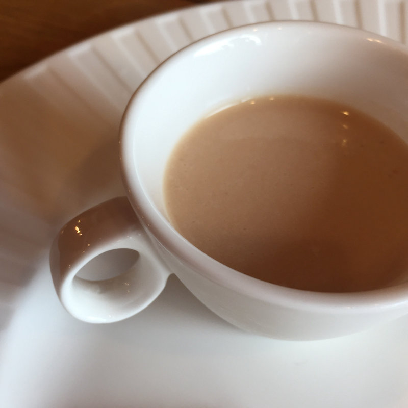 桃のスープ(ふらんす食堂 わかばとしずく(前レストランNagatake ))