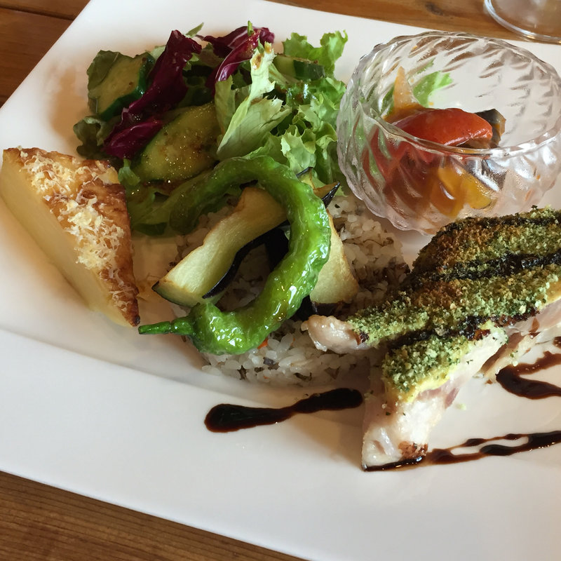 ハーブポークのロースト(ふらんす食堂 わかばとしずく(前レストランNagatake ))