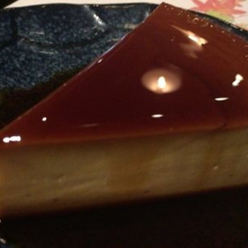 美豆乳のレアチーズケーキ(瑠璃庵 （るりあん）)