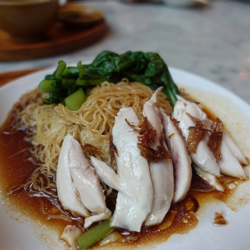 海鮮陳年生油焼きそば (シンガポール海南鶏飯 汐留店 )