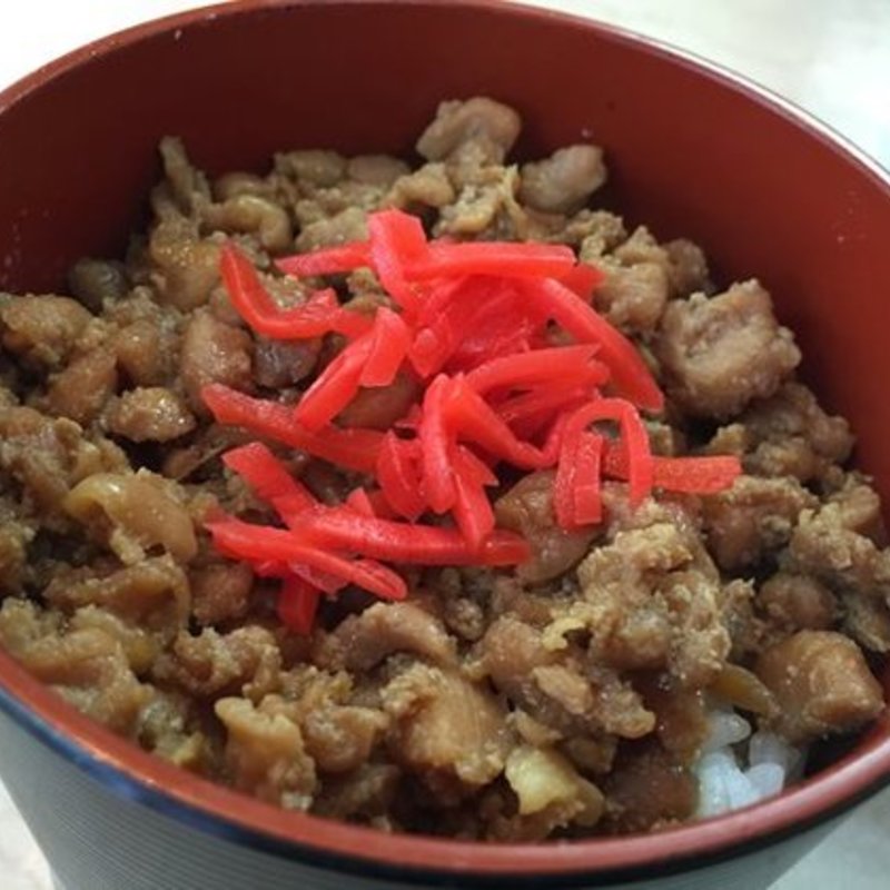 そぼろご飯(黒門ラーメン総本店  )