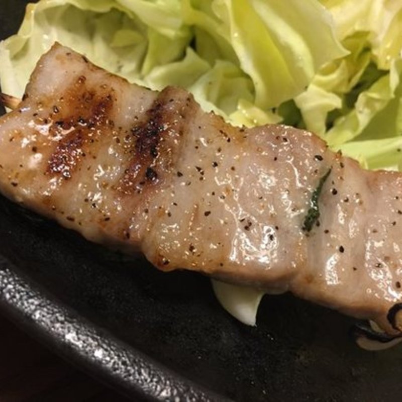 豚バラ串(鳥八 )