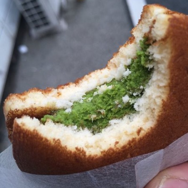 八女茶アイスどら焼き(菓子処きくや)