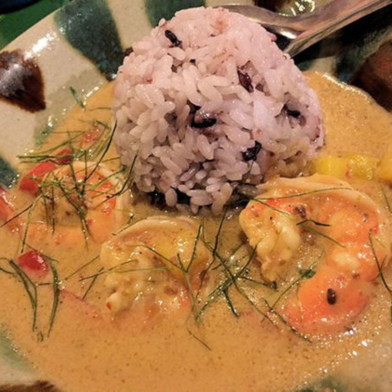 海老のパネンカレー(亜細亜民芸　きらきら )