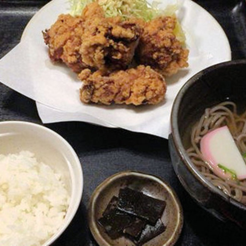 からあげ定食(本家権太楼 古町店 （ほんけごんたろう）)