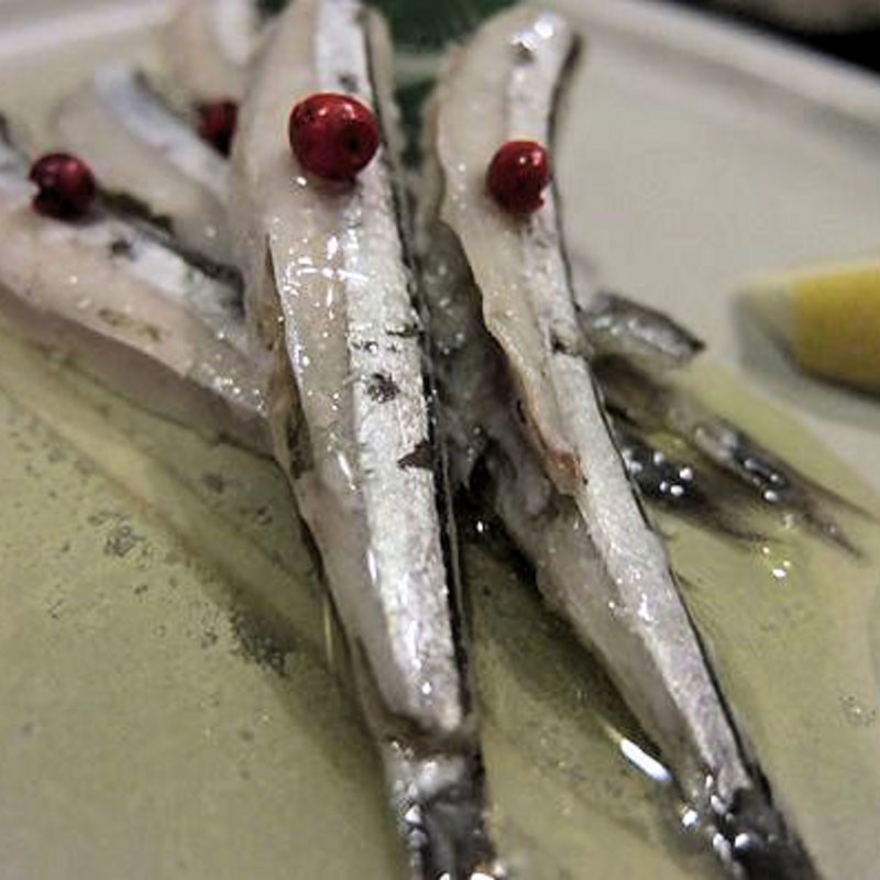 自家製きびなごの香味オイル煮(亜細亜民芸　きらきら )