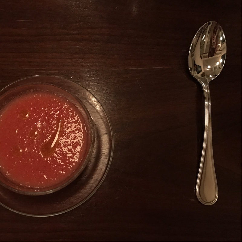 西瓜のガスパチョ(ル・キャバレ)