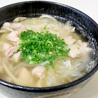 かしわうどん(番丁 （ばんちょう）)