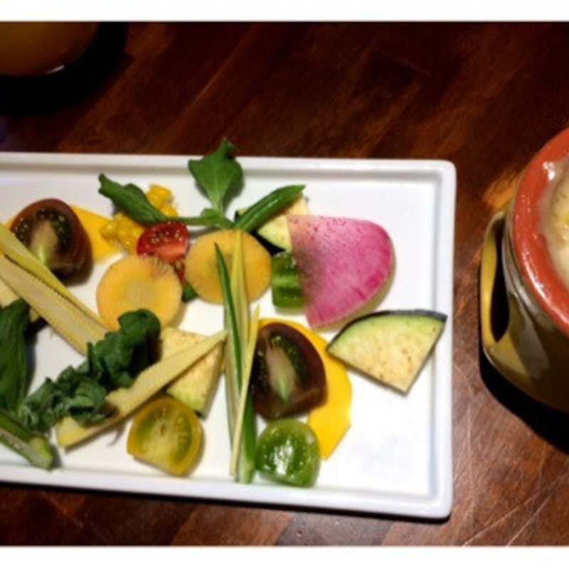 バーニャカウダー(生ハム&イタリアン VINO 玉造)