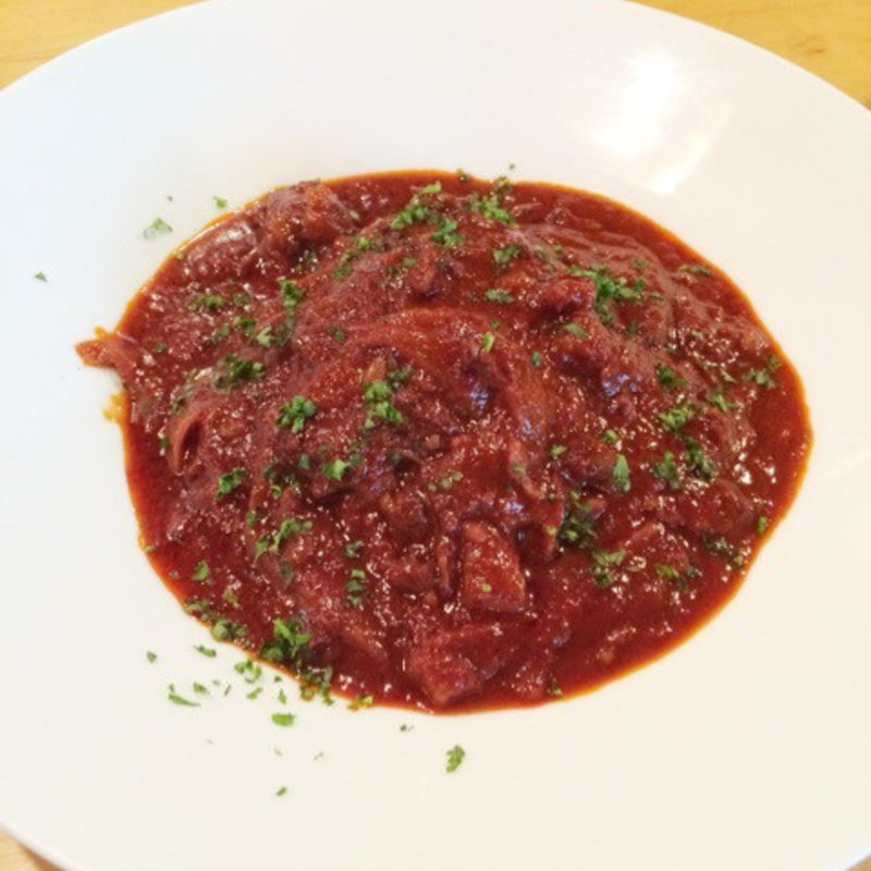 ビーフストロガノフ(らきせぶ)