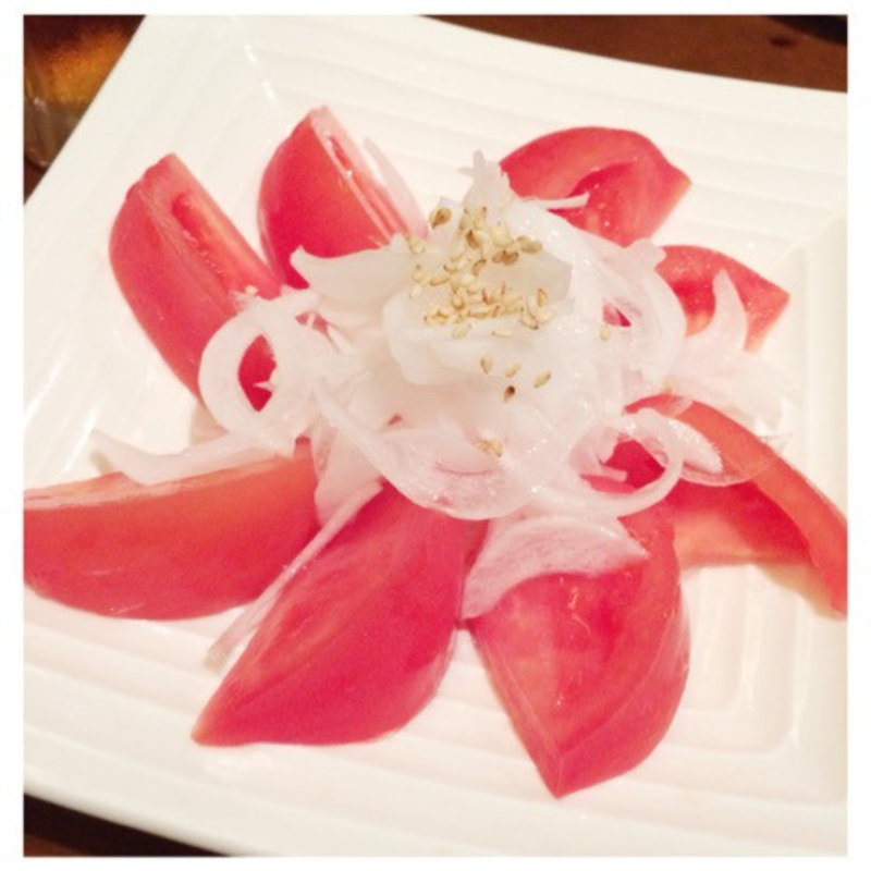 トマトサラダ(アジャ)