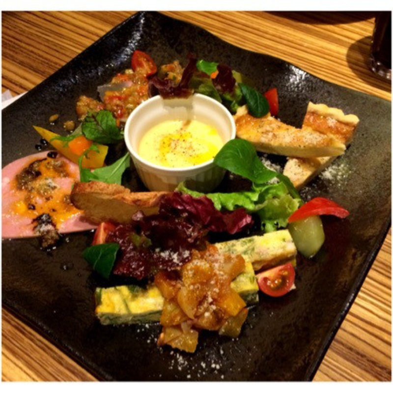 前菜5種盛り(トラットリアフォンド )