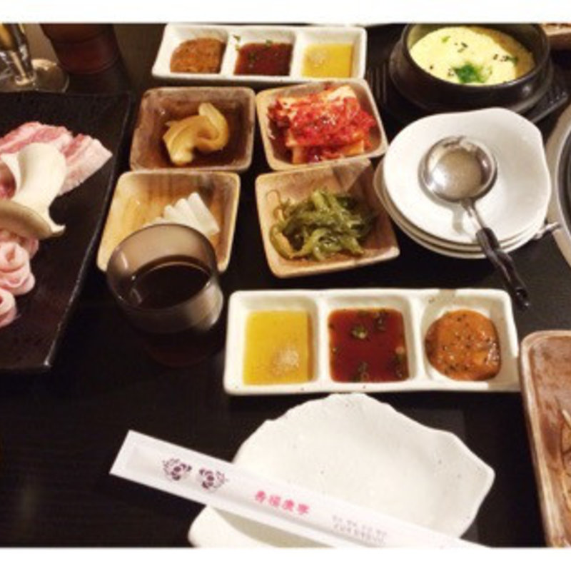 サムギョプサル3種盛コース(美豚 )