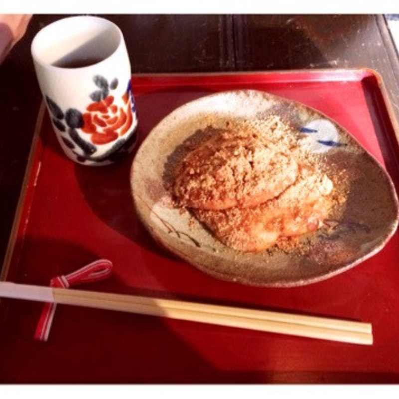 あべかわ餅(サリサリ)