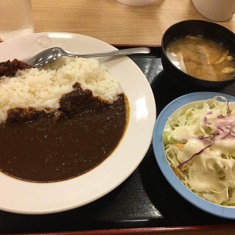 オリジナルカレーポテトサラダセット(松屋 梅ヶ丘店 )
