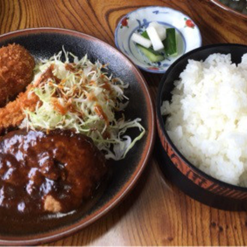 大政定食(とんかつ  大政)