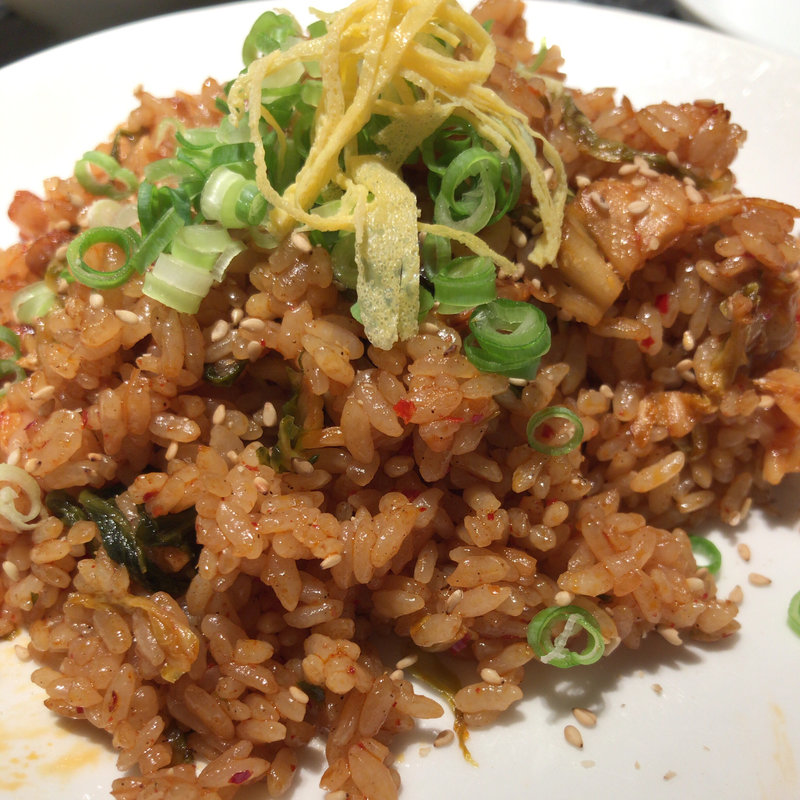 キムチ焼飯(焼肉まつ山 )