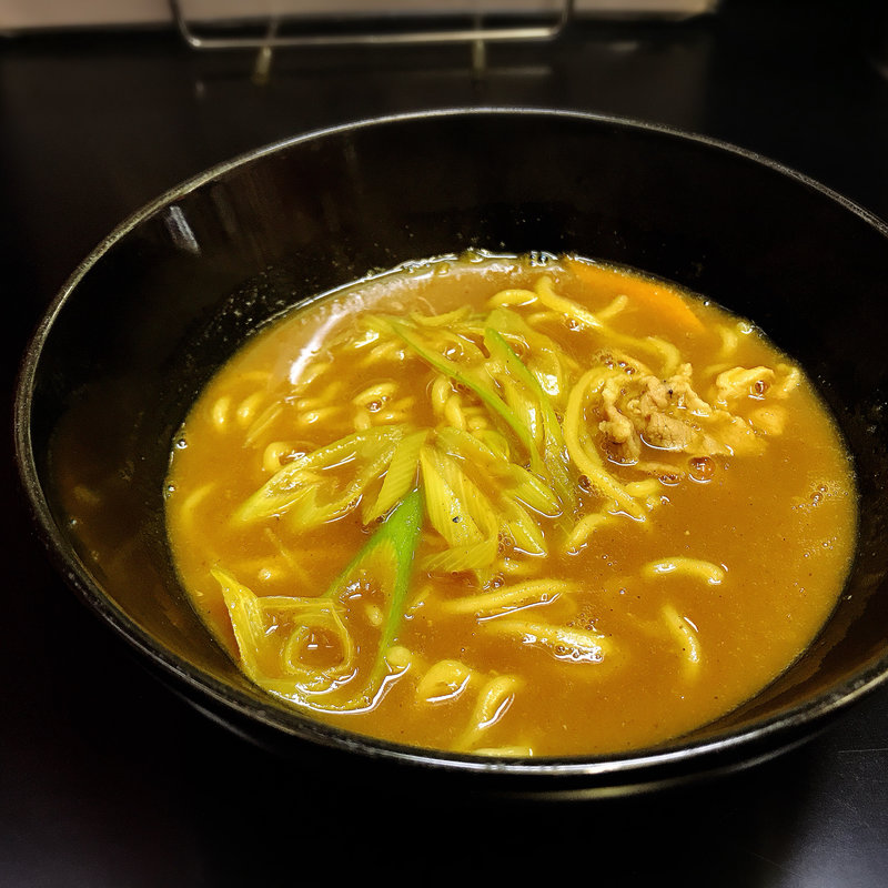 半カレーラーメン(中華料理 宗楽)