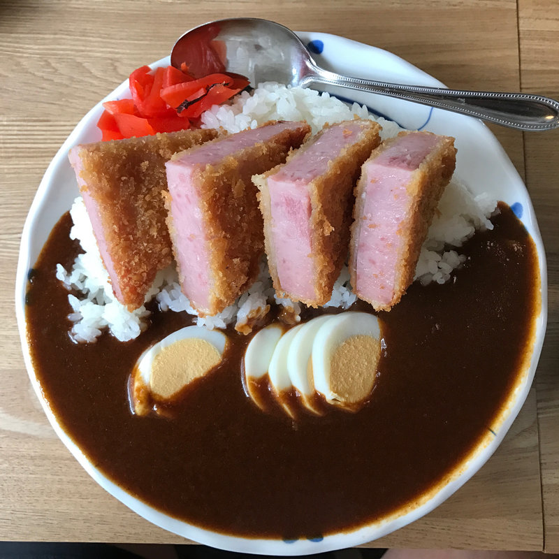 ハムカツカレー(大衆酒場 BEETLE)