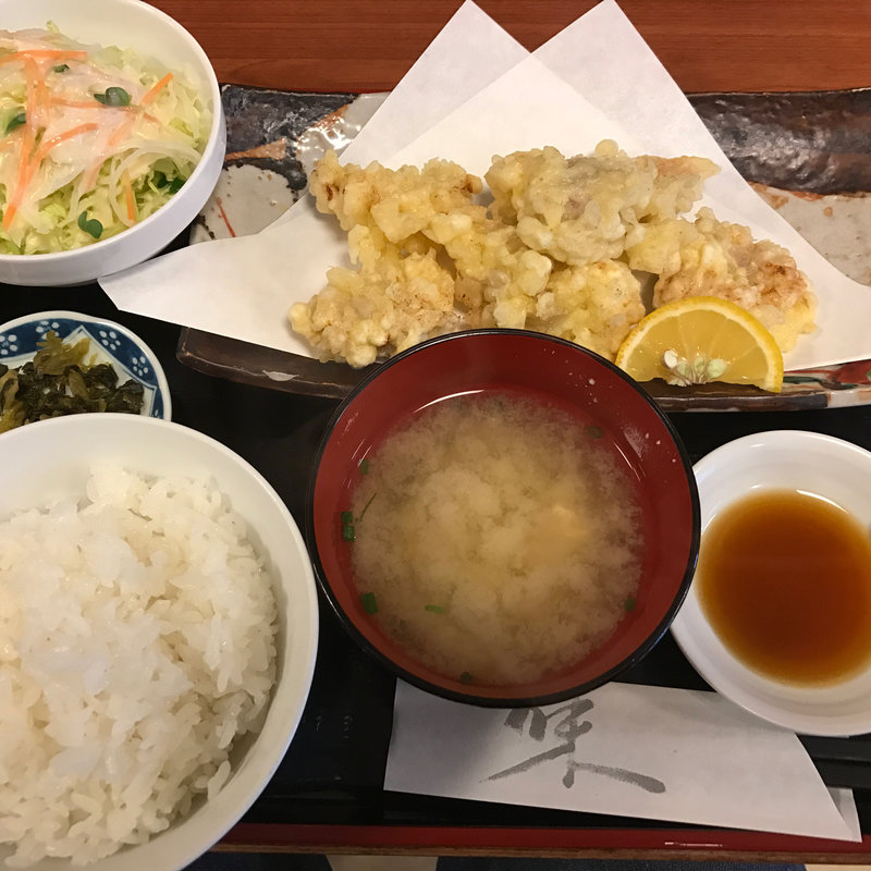 とり天定食(たかをや )
