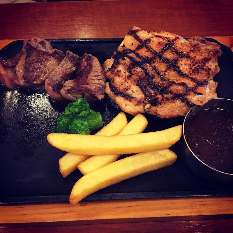 チキン&カットステーキ(ビッグボーイ郡山富田店)