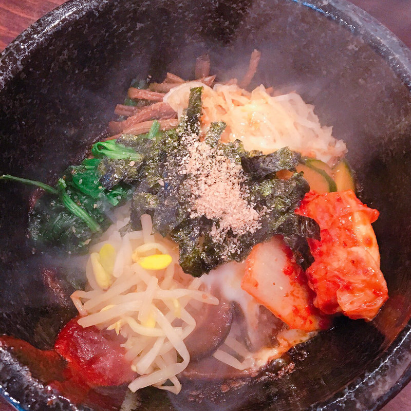 石焼ビビンバランチ(焼肉　北山 四条東洞院店 )