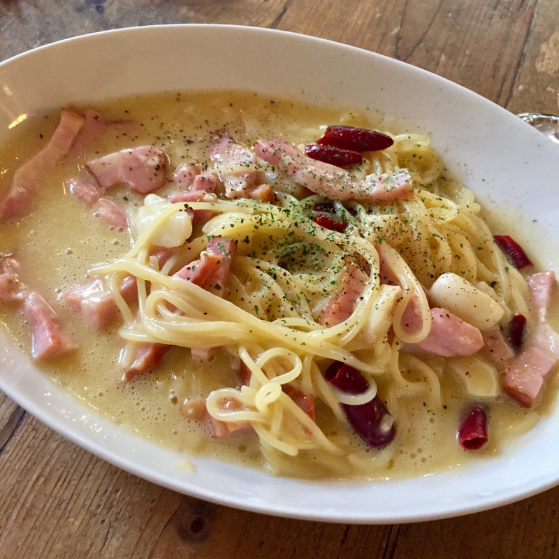 ペペボナーラ(CAFE okidokei)