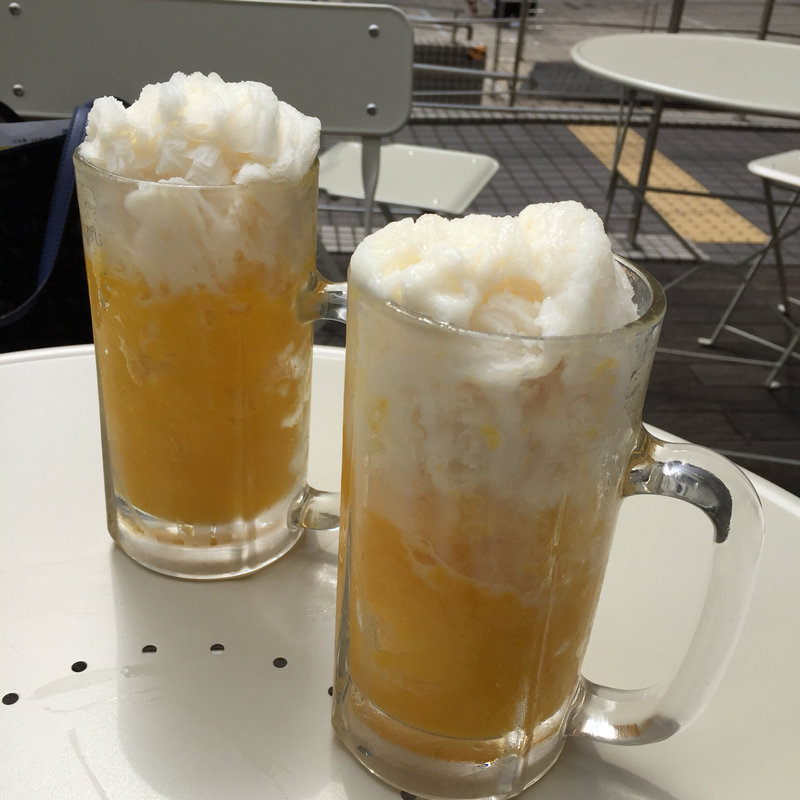 ビールかき氷(新宿BOX)