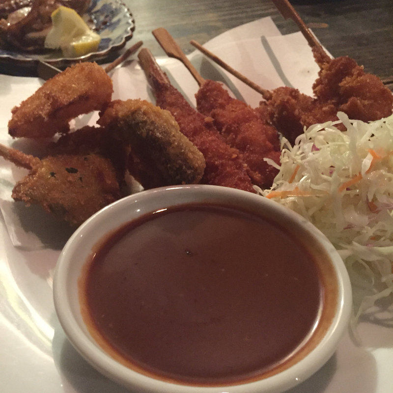 串カツ盛り合わせ(蔵屋敷)