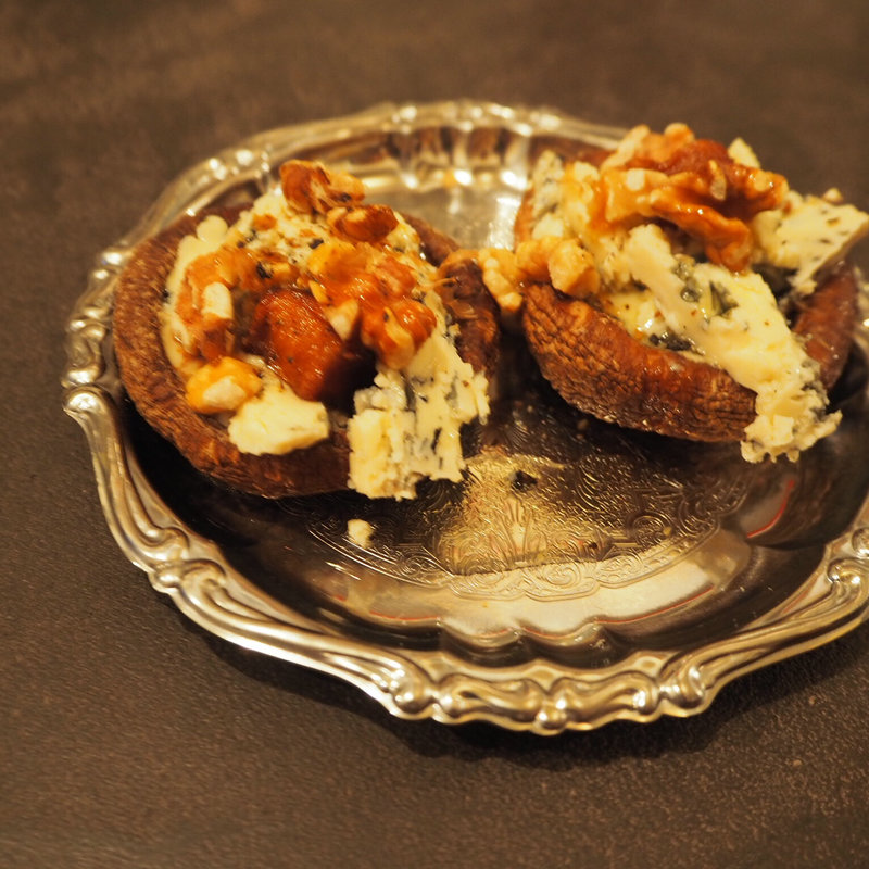 しいたけのブルーチーズ焼(ペタンク)