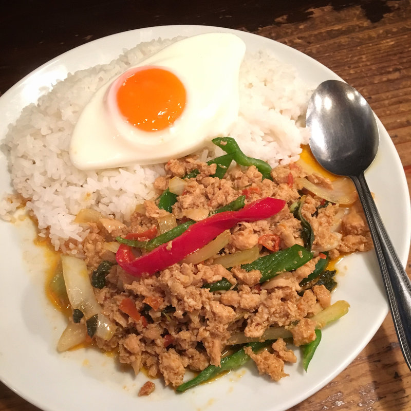 ガイガパオラーオカ(並盛)(バーン・イサーン 高円寺店 )