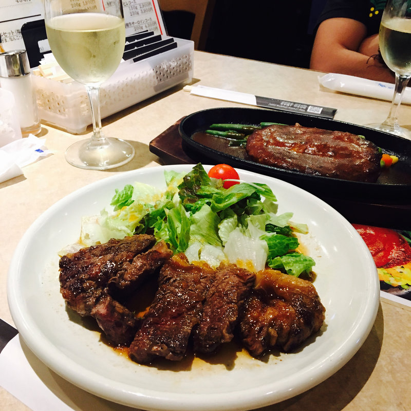 肉の日ステーキ(肉の大山 上野店)