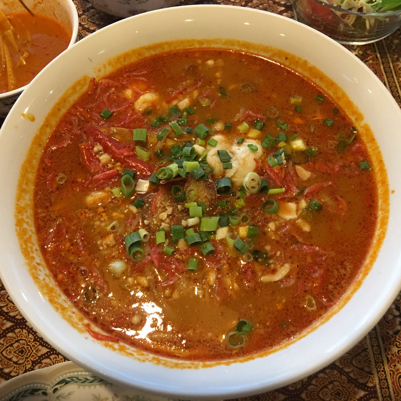 トムヤムクンヌードル(アゲインタイ家庭料理 )