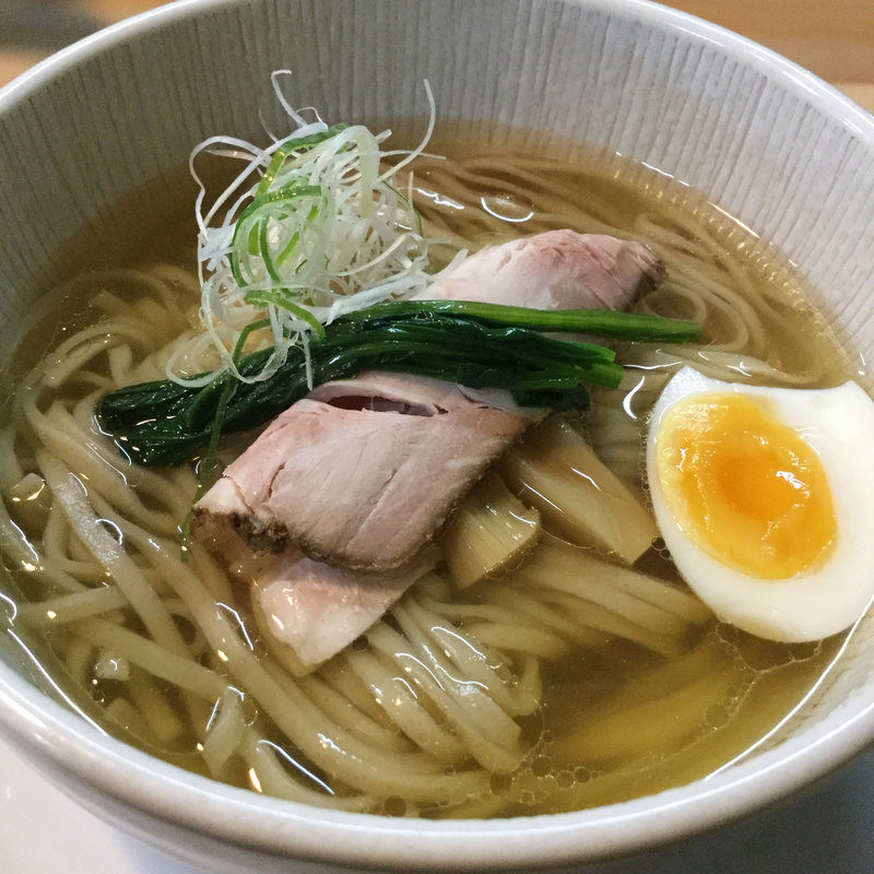 鶏そば昆布といりこの塩(ガチ麺道場 )