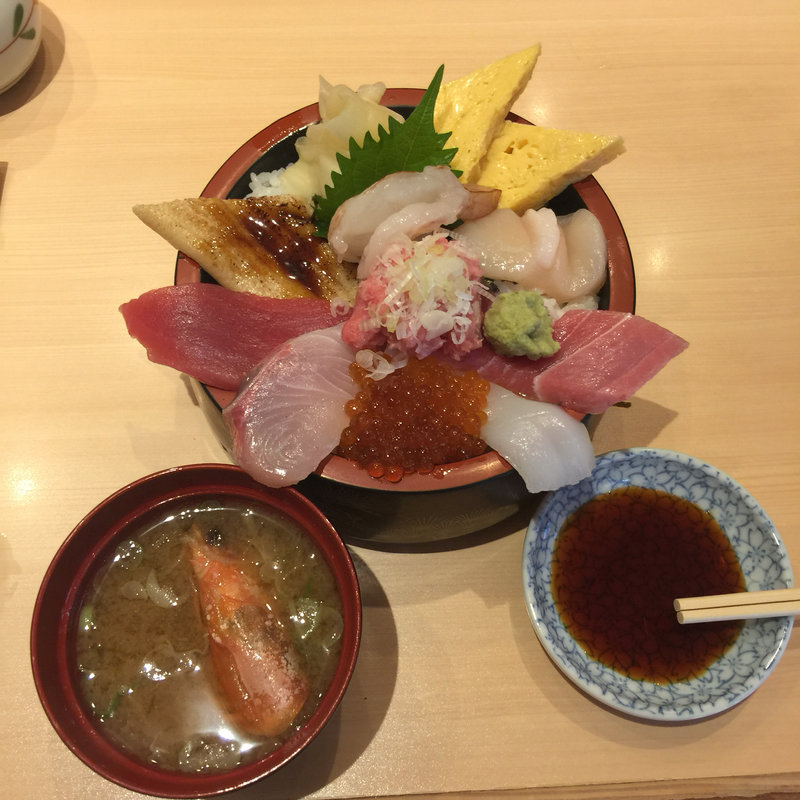 ちらし寿司(江戸ッ子寿司 江戸之家)