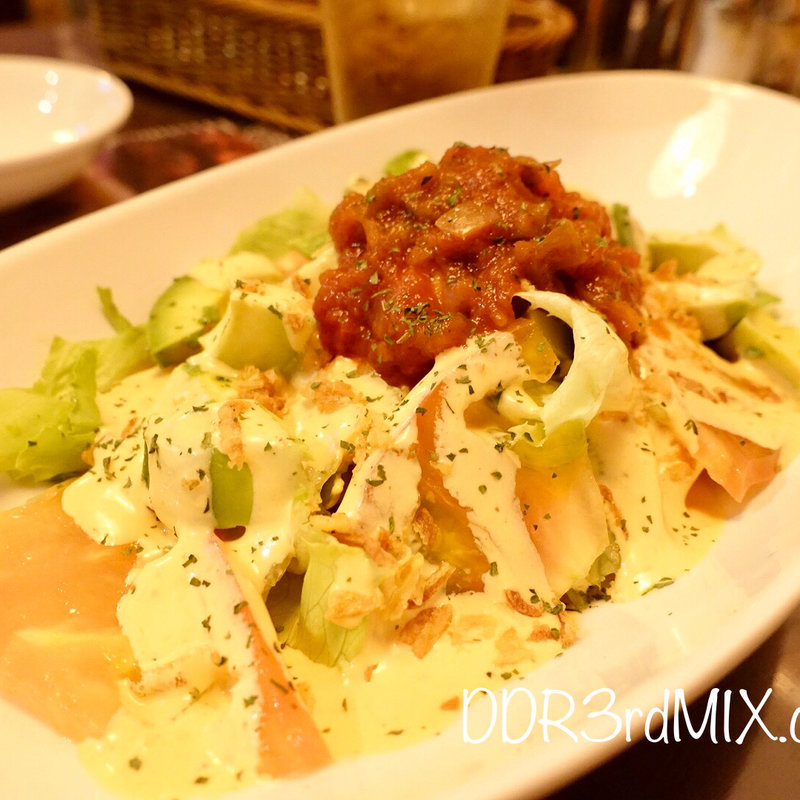 メキシカンコブサラダ(HamBARger Basement KINSHICHO)