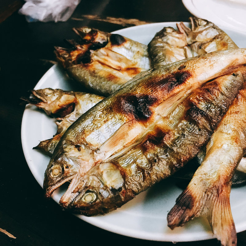 鮎の塩焼き(大衆料理　川治 )