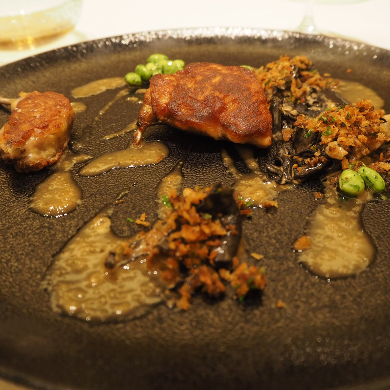 うずらのロースト(カンテサンス （Quintessence）)