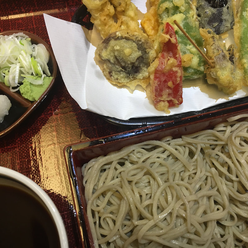 野菜天ざる(有楽庵 （ゆうらくあん）)