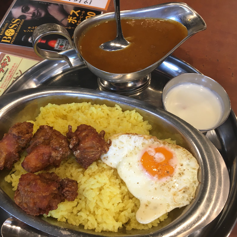 チキンパコラ定食  マトンカレー(ターリー屋)