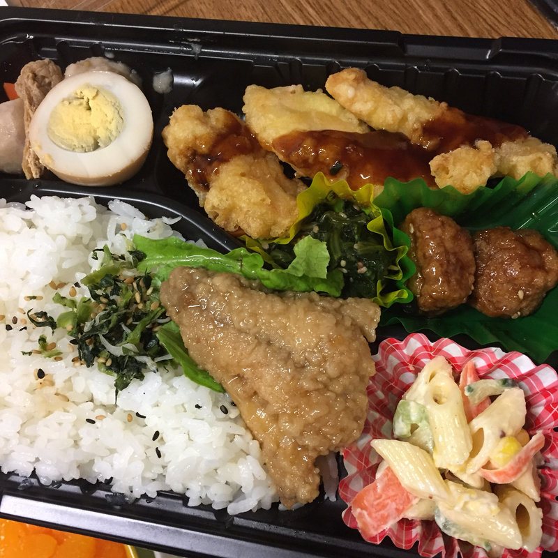 日替わり弁当C 鶏ささみ天ぷら(クロワッサン )