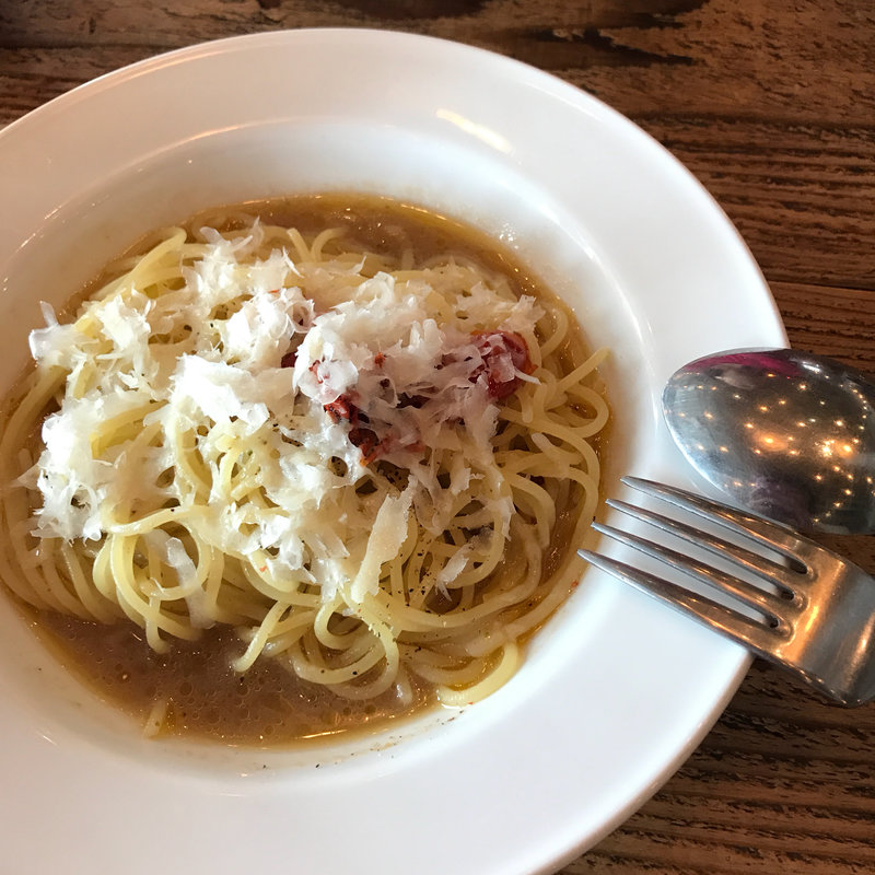 ドライトマトとアンチョビのパスタ(and people jinnan)