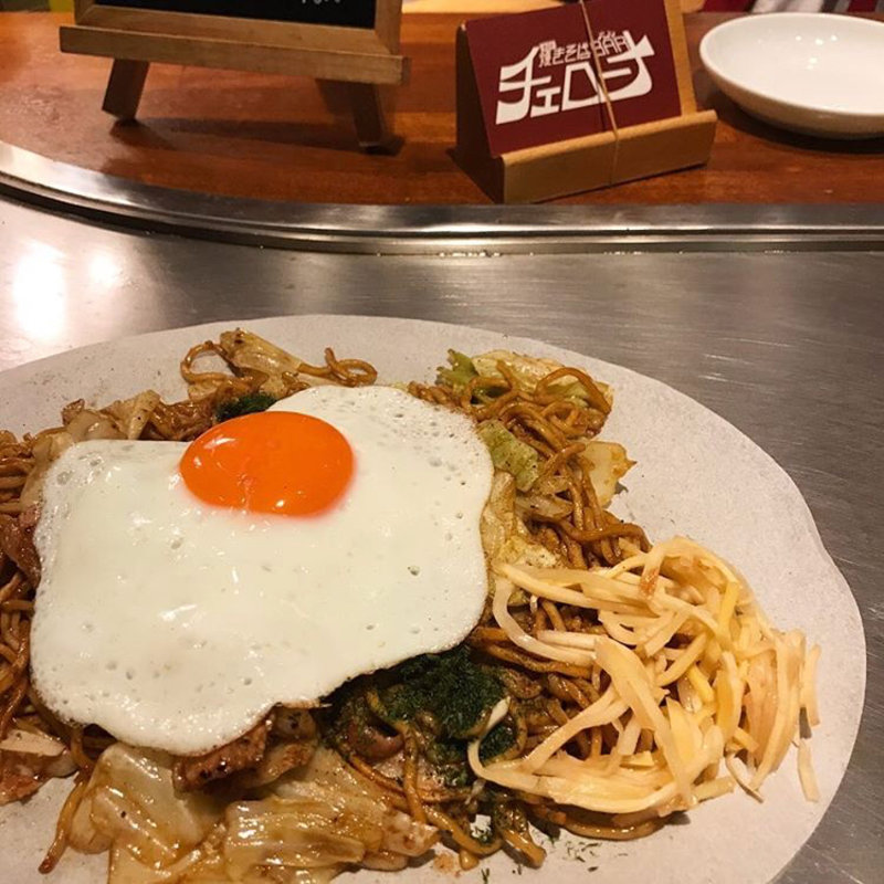 〆の焼きそば(無添加 焼きそばBAR チェローナ)