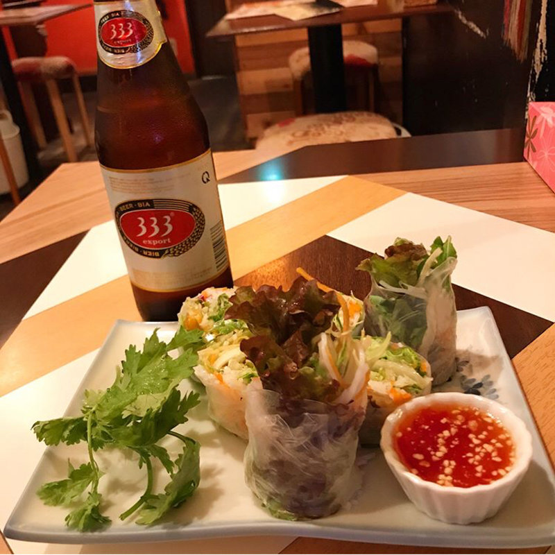 海老と野菜の生春巻き(ＰＡＲＩＢＡＲ)